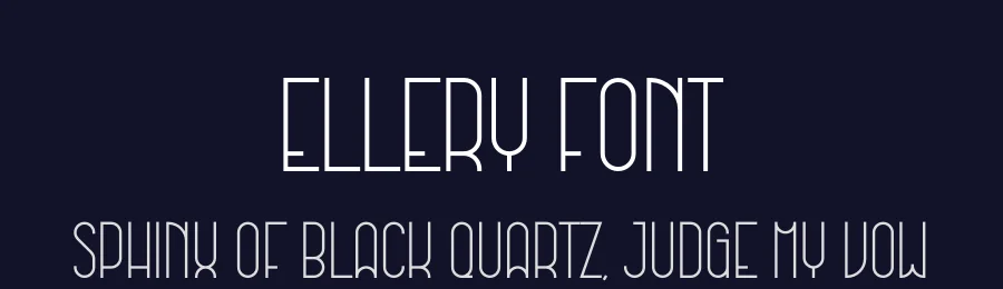 Ellery Font by vpcreativeshop — Display Font — thumbnail 2