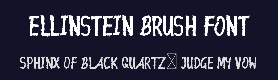 Ellinstein Brush Font by edricstudio — Script Handwritten Font — thumbnail 2