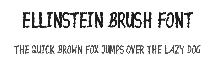 Ellinstein Brush Font by edricstudio — Script Handwritten Font
