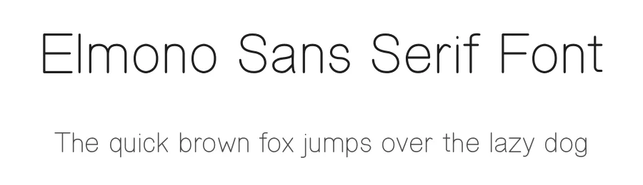 Elmono Sans Serif Font by hano.my.id — Sans Serif Font