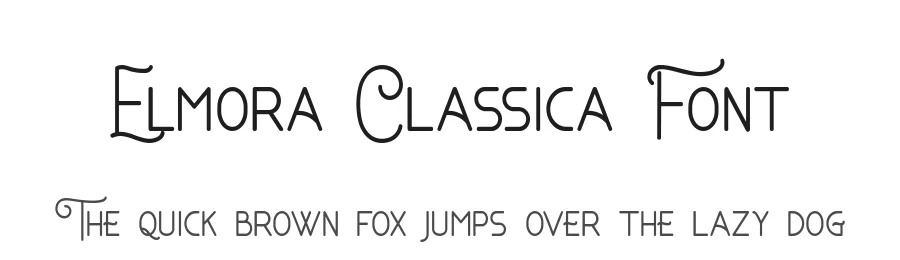 Elmora Classica Font by syauqistudio — Script Handwritten Font