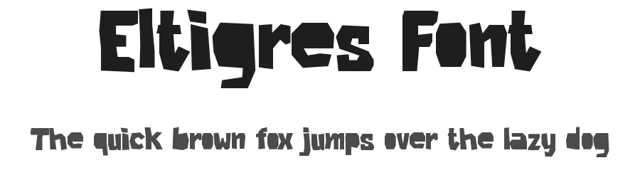 Eltigres Font by Pinisi ART — Decorative Font