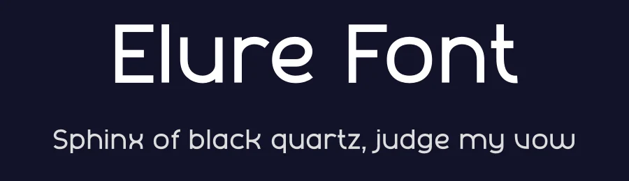 Elure Font by Pinisiart — Sans Serif Font — thumbnail 2