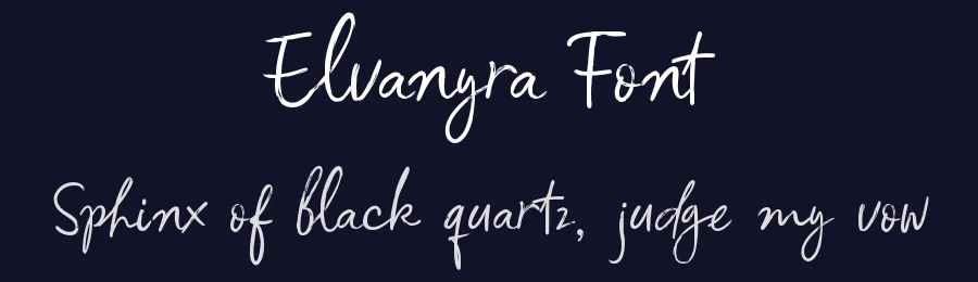 Elvanyra Font by Lettertype Studio — Script Handwritten Font — thumbnail 2