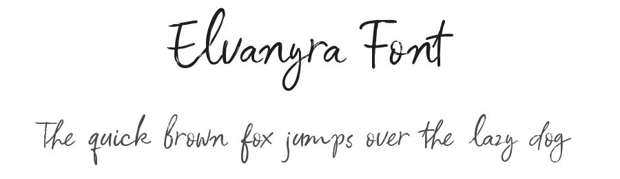 Elvanyra Font by Lettertype Studio — Script Handwritten Font
