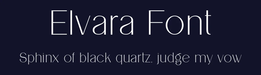 Elvara Font by Funtype — Serif Font — thumbnail 2