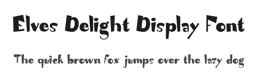 Elves Delight Display Font by Creatifontstudios — Decorative Font