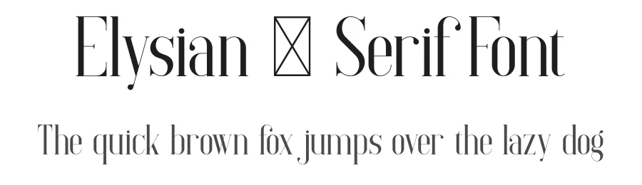 Elysian – Serif Font by vp_creative_shop — Serif Font