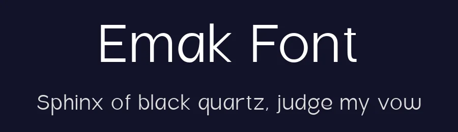 Emak Font by afkaristudio — Sans Serif Font — thumbnail 2