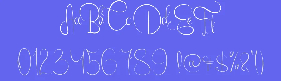 Emanuela Script Font by Vladfedotovv — Script Handwritten Font — thumbnail 3