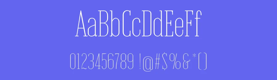 Emberly Slab Serif Font by RajeshRajput — Slab Serif Font — thumbnail 3
