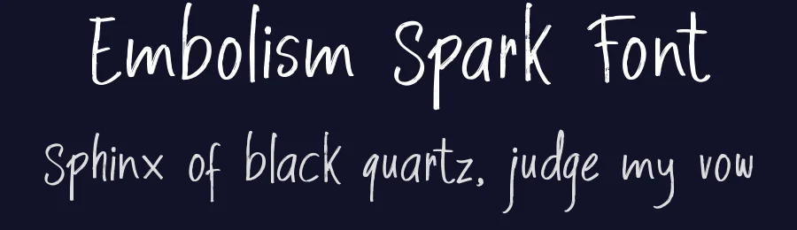 Embolism Spark Font by Koplexsstudio — Script Handwritten Font — thumbnail 2