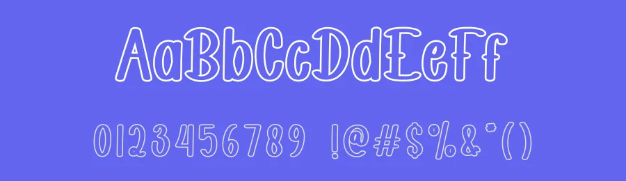 Embrodery Display Font by andikastudio — Display Font — thumbnail 3