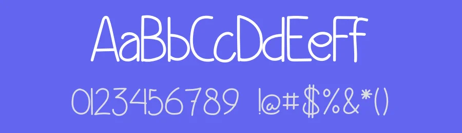 Embroiderr Display Font by levincreative — Display Font — thumbnail 3
