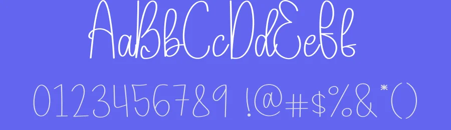 Embroidery Simple Handwritten Font by andikastudio — Script Handwritten Font — thumbnail 3