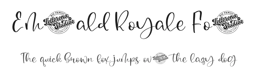 Emerald Royale Font by letterenastudios — Script Handwritten Font