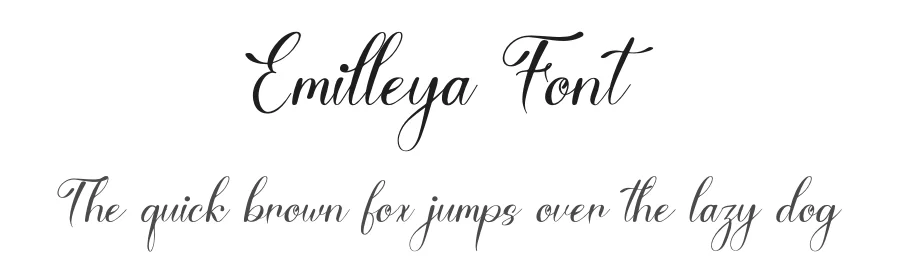 Emilleya Font by Gracetypestudio — Script Handwritten Font