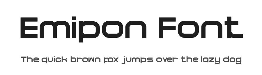 Emipon Font by Letter Fia — Display Font