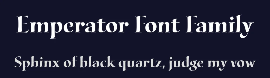 Emperator Font Family by Latinotype — Serif Font — thumbnail 2