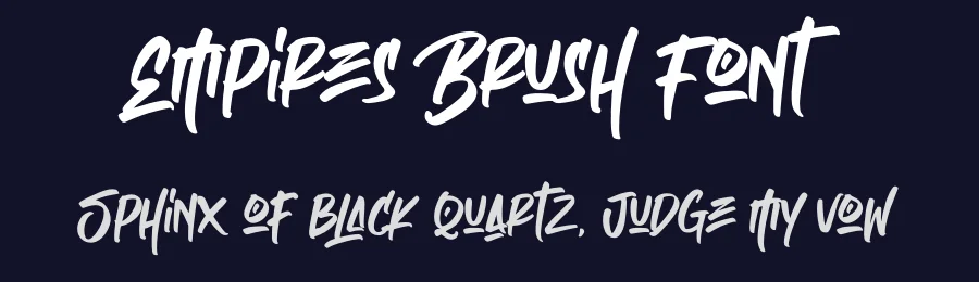 Empires Brush Font by MLKWSN — Script Handwritten Font — thumbnail 2