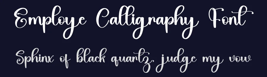 Employe Calligraphy Font by inermediaSTUDIO — Script Handwritten Font — thumbnail 2