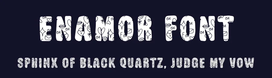 Enamor Font by Alpaprana — Display Font — thumbnail 2