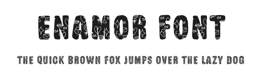 Enamor Font by Alpaprana — Display Font