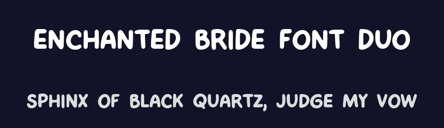 Enchanted Bride Font Duo by Letterhend Studio — Script Handwritten Font — thumbnail 2