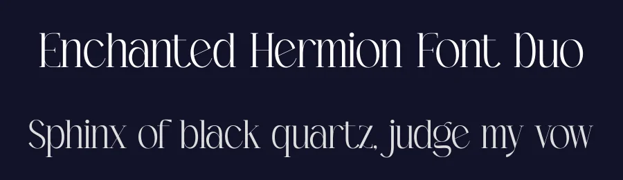 Enchanted Hermion Font Duo by Storytype — Serif Font — thumbnail 2