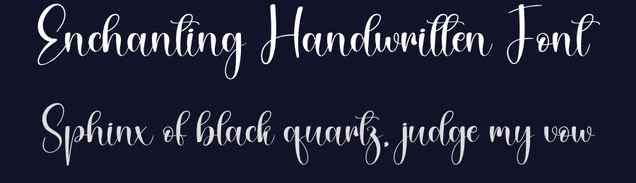 Enchanting Handwritten Font by andikastudio — Script Handwritten Font — thumbnail 2