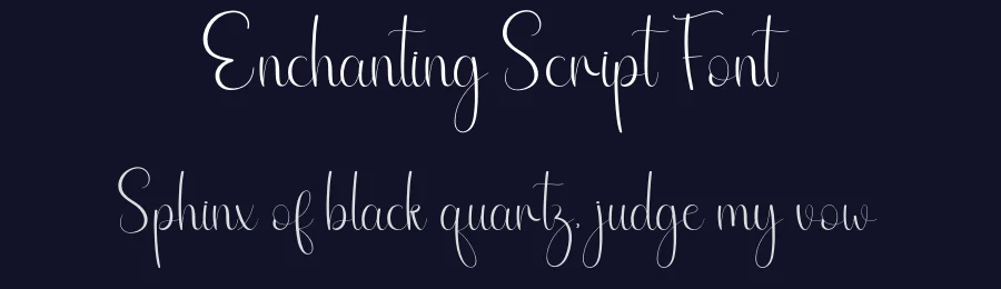 Enchanting Script Font by andikastudio — Script Handwritten Font — thumbnail 2