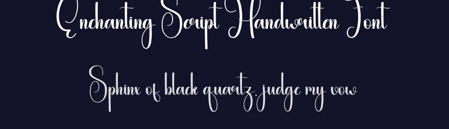 Enchanting Script Handwritten Font by andikastudio — Script Handwritten Font — thumbnail 2