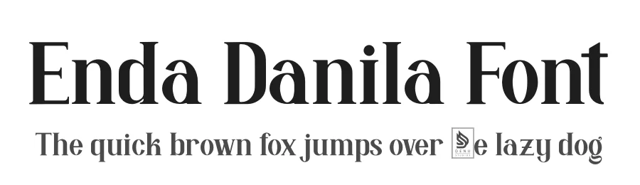 Enda Danila Font by Denustudios — Blackletter Font