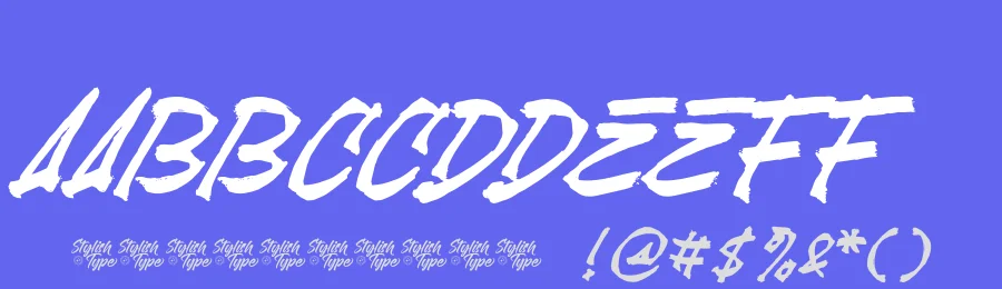 Endak Lounch – Display Brush Font by stylishtype.co — Script Handwritten Font — thumbnail 3