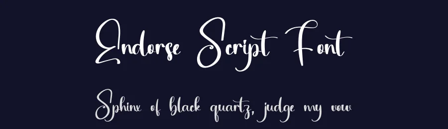 Endorse Script Font by inermediaSTUDIO — Script Handwritten Font — thumbnail 2