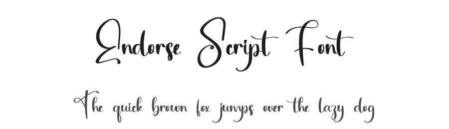 Endorse Script Font by inermediaSTUDIO — Script Handwritten Font