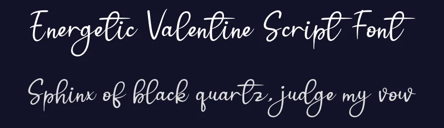 Energetic Valentine Script Font by creativeletter — Script Handwritten Font — thumbnail 2
