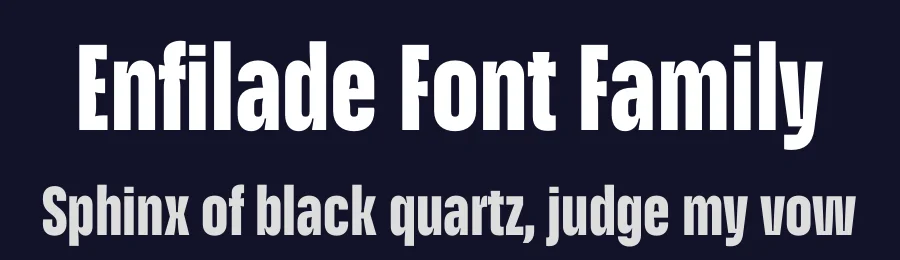 Enfilade Font Family by JTD Type — Sans Serif Font — thumbnail 2