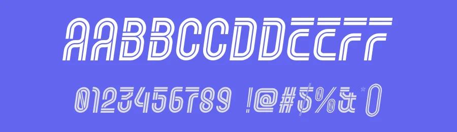 Engine Brake Typeface by mhdafifersya — Display Font — thumbnail 3