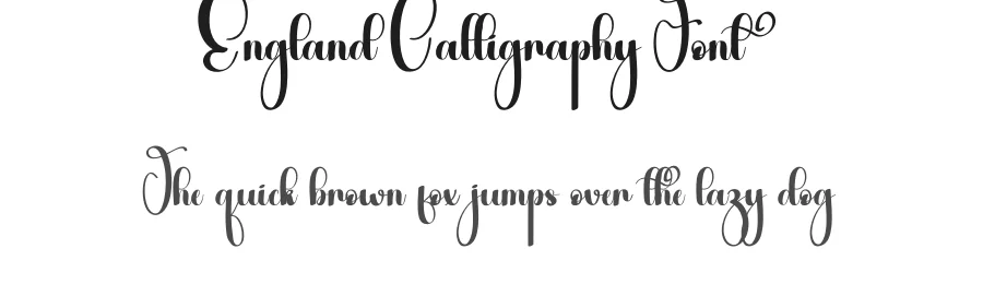 England Calligraphy Font by andikastudio — Script Handwritten Font