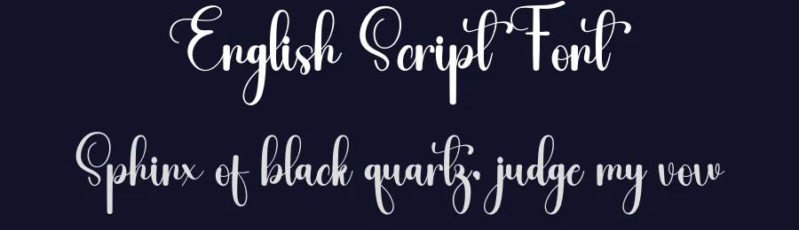 English Script Font by freshtypeink — Script Handwritten Font — thumbnail 2