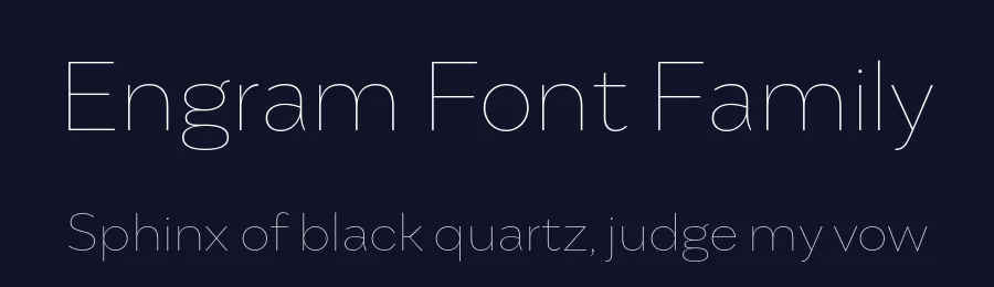 Engram Font Family by Borutta Group — Sans Serif Font — thumbnail 2