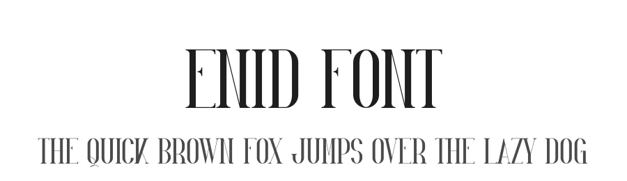 Enid Font by vpcreativeshop — Serif Font