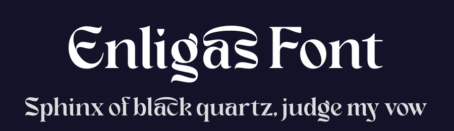 Enligas Font by timelesstype.co — Serif Font — thumbnail 2
