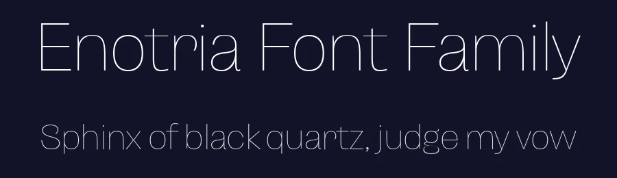 Enotria Font Family by Aspro Type — Sans Serif Font — thumbnail 2