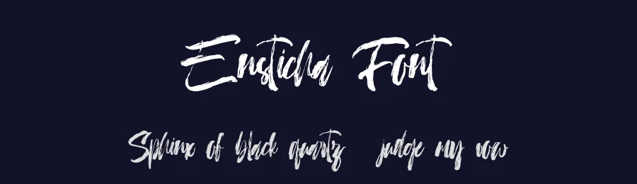 Ensticha Font by Inviline.co — Script Handwritten Font — thumbnail 2