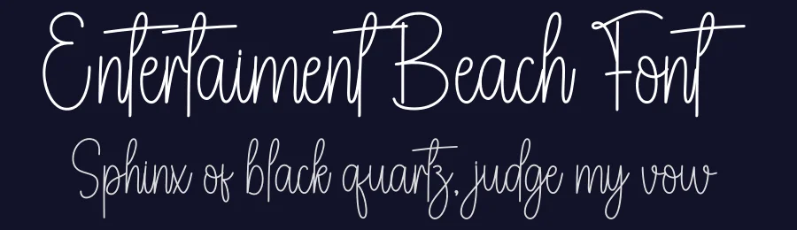 Entertaiment Beach Font by andikastudio — Script Handwritten Font — thumbnail 2
