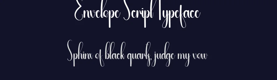 Envelope Script Typeface by andikastudio — Script Handwritten Font — thumbnail 2