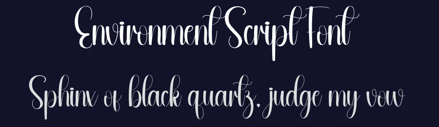 Environment Script Font by andikastudio — Script Handwritten Font — thumbnail 2