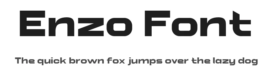 Enzo Font by Inviline — Sans Serif Font